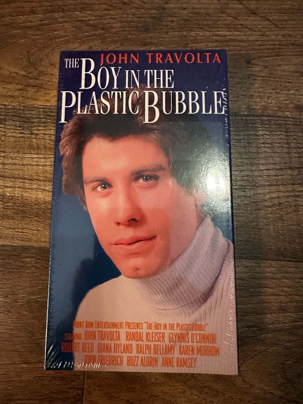 Front Row Entertainment The Boy In The Plastic Bubble VHS Sealed